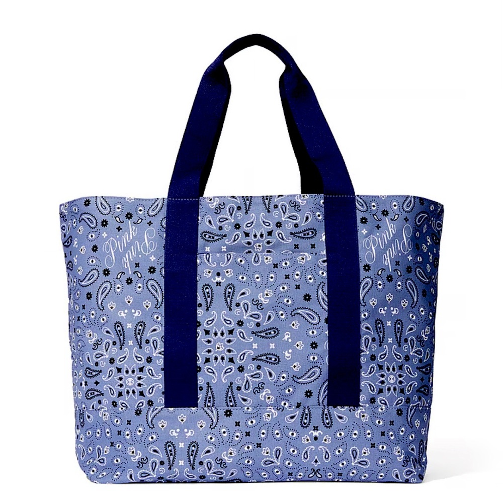 Victoria’s Secret reversible canvas tote NWT